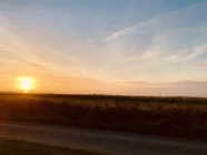 Sonnenuntergang in Cuxhaven