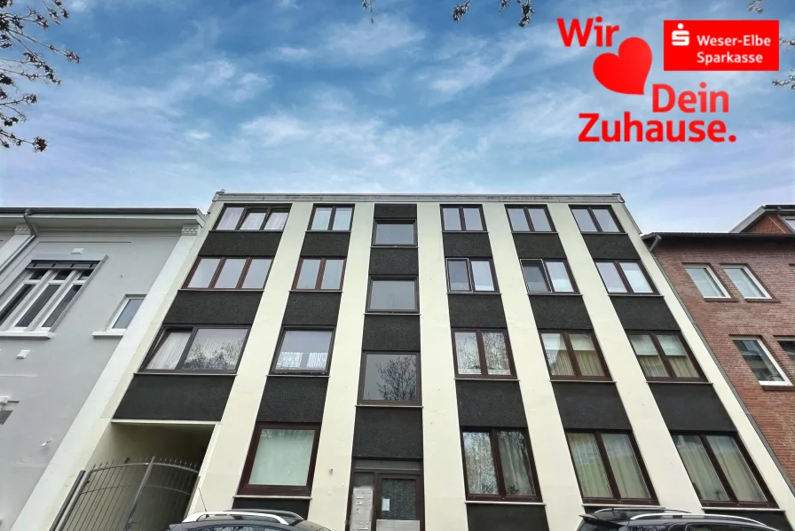 Ansicht - Wohnung kaufen in Bremerhaven - Sportliche 3-Zimmer-Wohnung mit Balkon