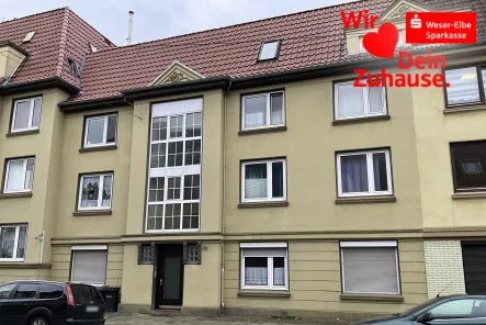 Vorderseite - Haus kaufen in Bremerhaven - 6-Familienwohnhaus als langfristige Kapitalanlage