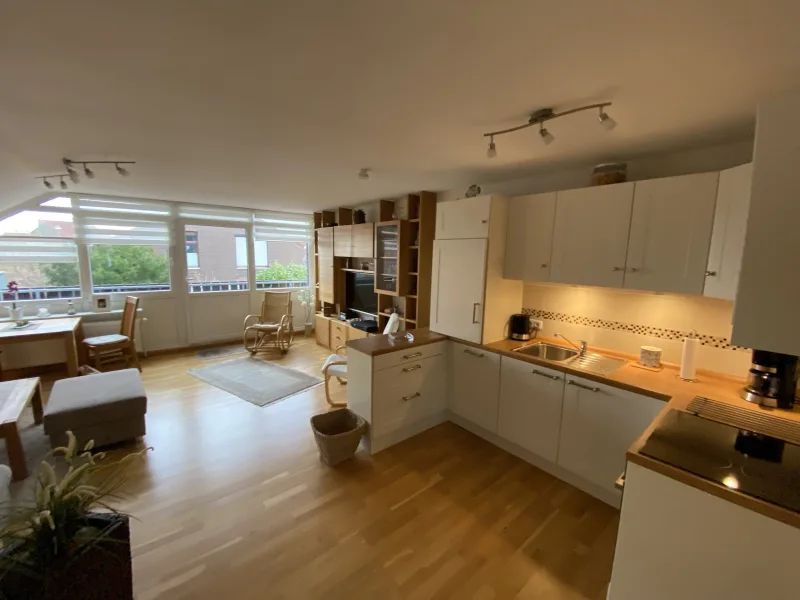 Wohnen Essen Kochen - Wohnung kaufen in Wittmund - Tolle moderne Dachgeschoßwohnungin Carolinensiel