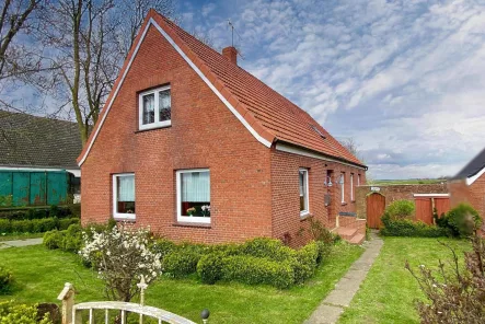 Straßenfront - Haus kaufen in Bunde - Weitblick in Bunderhammrich