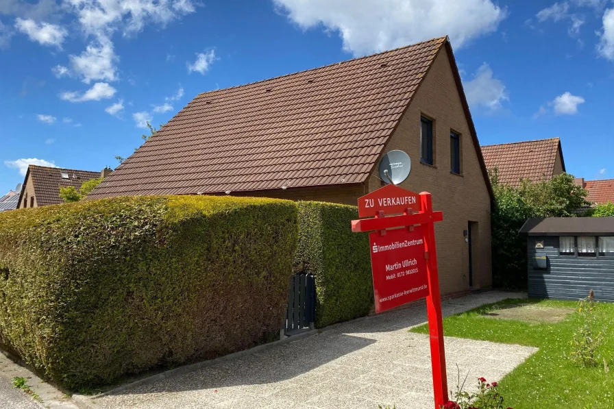 Süd Ansicht - Haus kaufen in Wittmund - DHH Carolinensiel - sehr schön renoviert!!