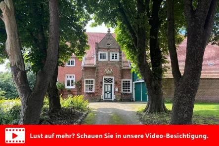  - Haus kaufen in Neuharlingersiel - Historischer Gulfhofim Nordseeheilbad Neuharlingersiel