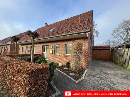 Vorderansicht - Haus kaufen in Moormerland - Freier Ausblick- und das in zentraler Lage von Warsingsfehn!