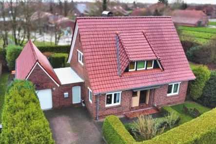 Vogelperspektive - Haus kaufen in Westerholt - Charmantes Familienidyll in Westerholt