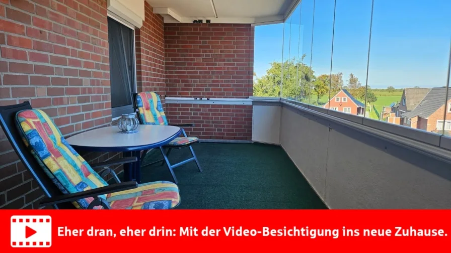  - Wohnung kaufen in Dornum - Lichtdurchflutete Wohnung mit tollem Ausblick- Dornumersiel