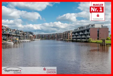 Wohnen direkt am Wasser - Wohnung kaufen in Emden - Genießen Sie das Leben in der Seniorenresidenz direkt am Wasser!