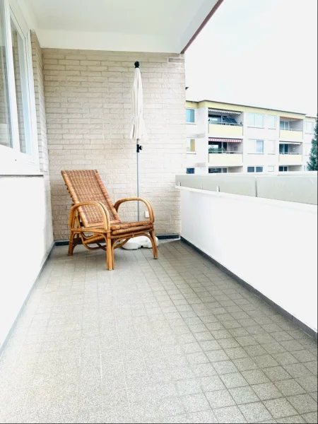 Balkon vom Wohnzimmer