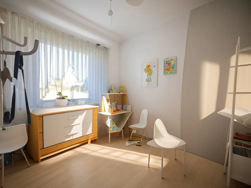 Kinderzimmer - visualisiert -