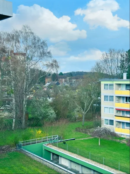 Blick vom 2. Balkon