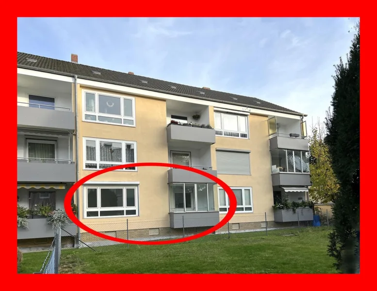 29595_Werbung - Wohnung kaufen in Hildesheim - Zentrumsnahe 3-Zimmer-ETW mit Loggia