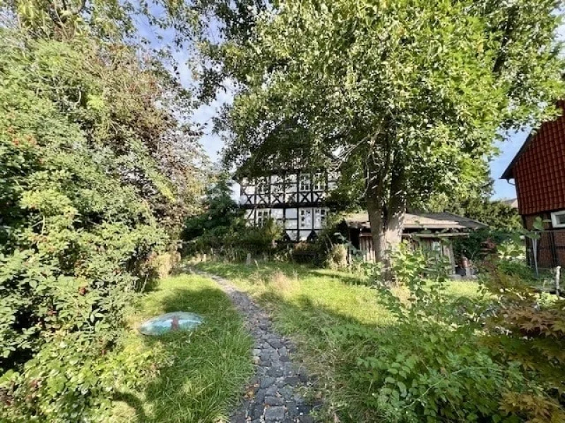 Idyllischer Garten