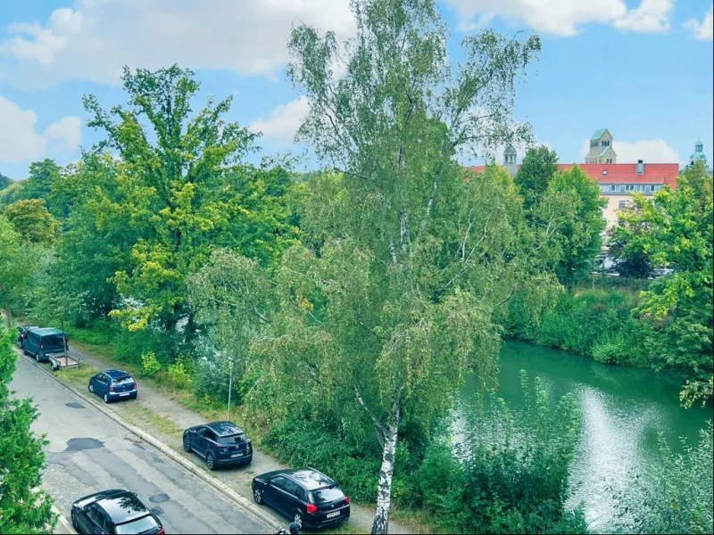 Blick vom Schlafzimmer (DG)