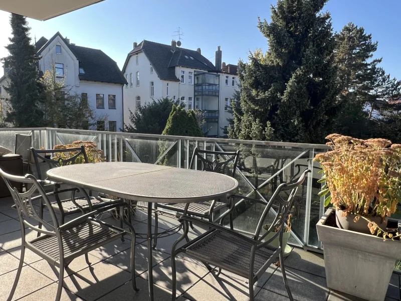 weitere Teilansicht Balkon