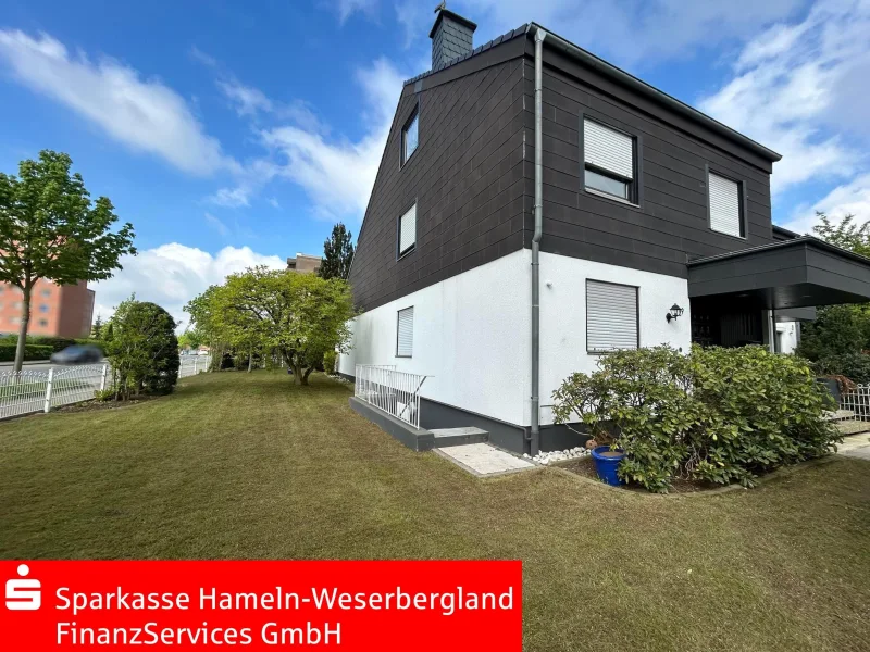  - Haus kaufen in Hameln - Attraktives Reihenendhaus mit Garage in sehr gepflegtem Zustand in Hameln-Afferde