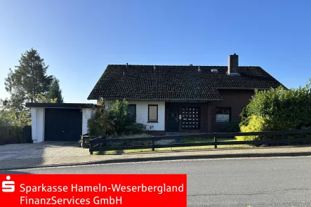  - Haus kaufen in Hameln - Immobilie mit viel Platz in herrlicher Lage mit wunderbarem Weitblick