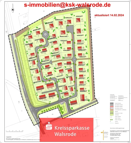 Übersicht Hodenhagen - Grundstück kaufen in Hodenhagen - Wohnbaugrundstücke in Hodenhagen