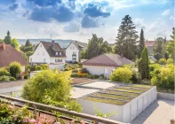 Ausblick vom Balkon