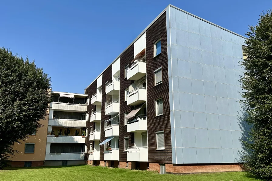 Gartenansicht  - Wohnung kaufen in Salzgitter - Freundlich und hell! 