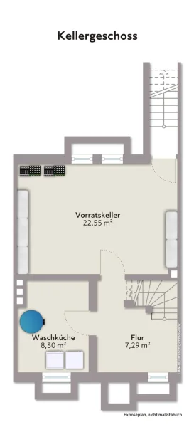 unverbindliche Darstellung Grundriss KG