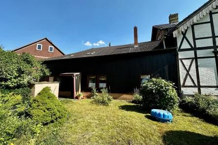 Hausansicht - Haus kaufen in Wolfenbüttel - Reihenmittelhaus in zentraler Lage von Wolfenbüttel!