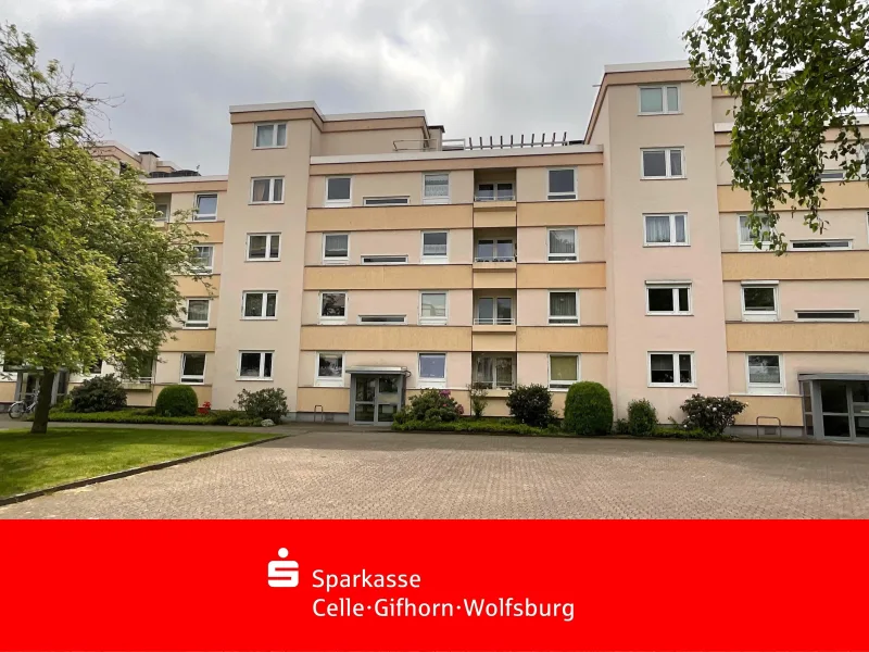 Hauseingang - Wohnung kaufen in Wolfsburg - Kapitalanleger aufgepasst!Wohnung mit Erbpacht in WOB - Westhagen