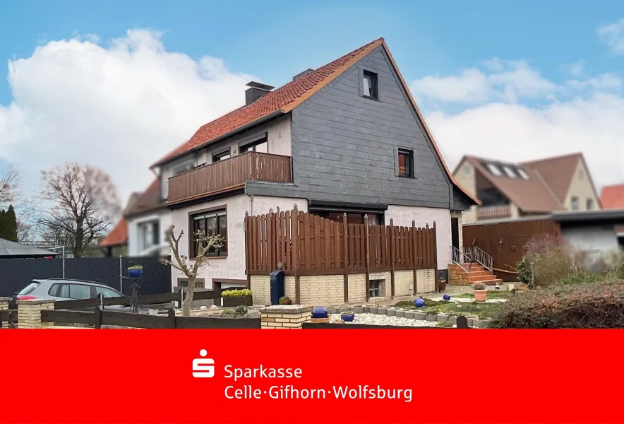 Herzlich willkommen! - Haus kaufen in Wolfsburg - Gemütliche Doppelhaushälfte mit pflegeleichtem Grundstück in Wolfsburg - Fallersleben