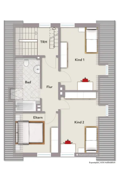 1894 Altbau Grundriss DG