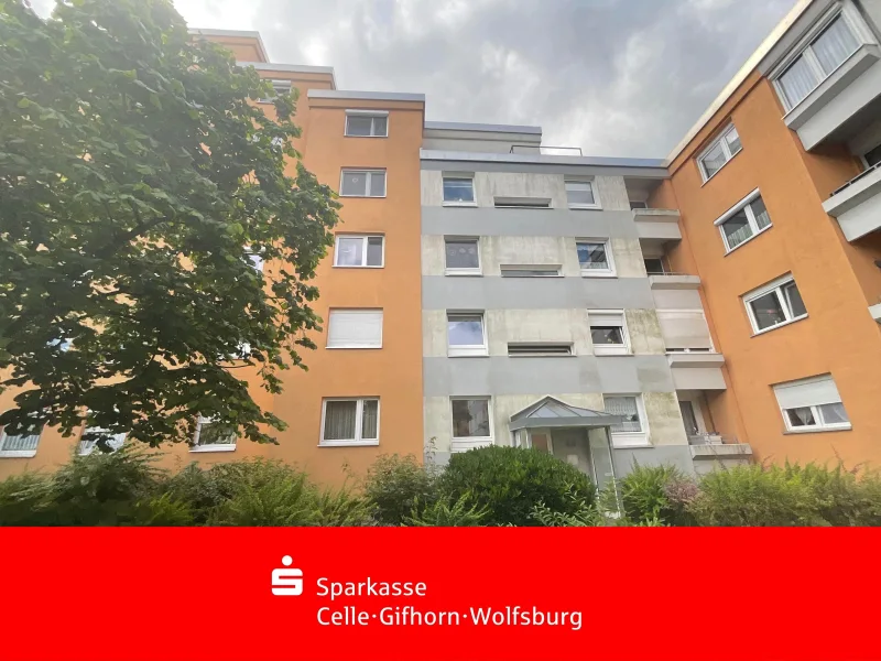 Herzlich willkommen! - Wohnung kaufen in Wolfsburg - Entdecken Sie die gestalterischen Möglichkeiten mit sonniger Loggia und Stellplatz