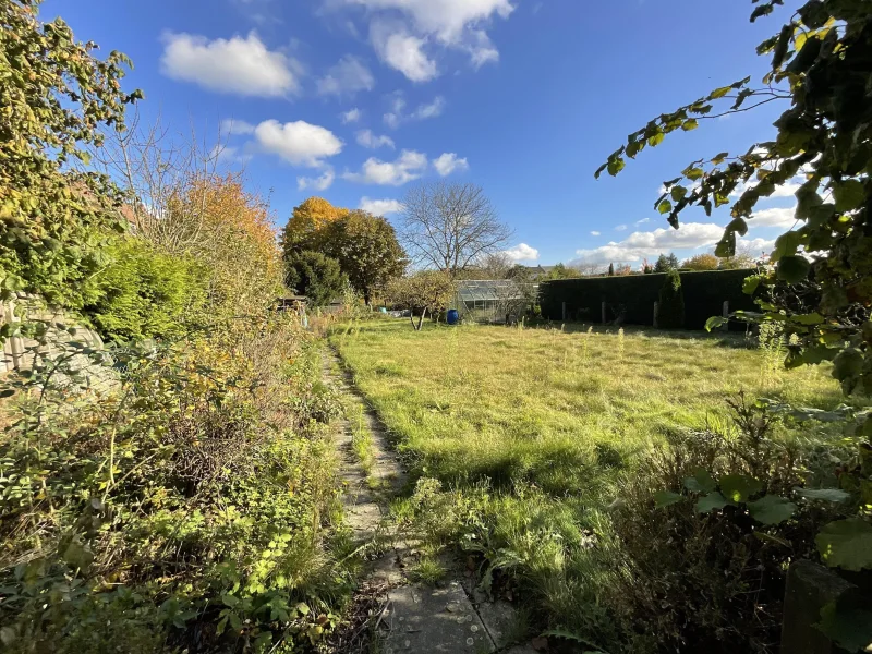 Viel Platz im Garten