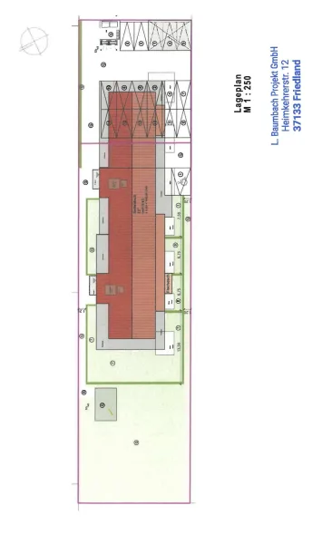 Lageplan mit Stellplätzen