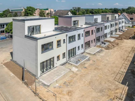 Außenansicht - Haus kaufen in Göttingen - Wohnen am Stadtpark 2.0 - Reihenmittelhaus Nr. A4