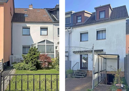 Ansichten - Haus kaufen in Göttingen - Reihenmittelhaus mit Garage in der Göttinger Weststadt