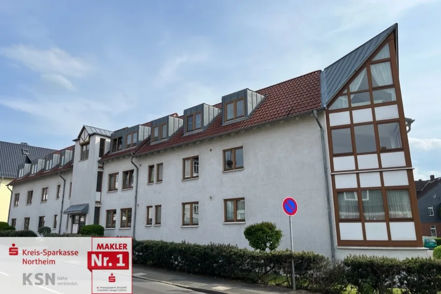 Vorderansicht - Wohnung kaufen in Northeim - 2 Zimmer Eigentumswohnung in zentraler Lage von Northeim!
