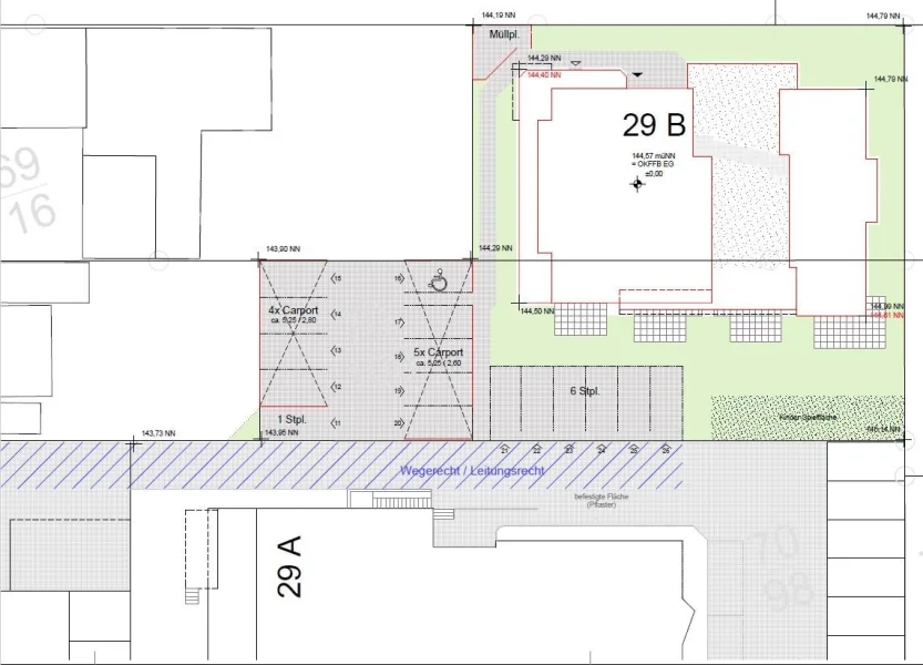 Freiflächenplan