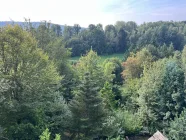 Blick von der Loggia im Dachgeschoss