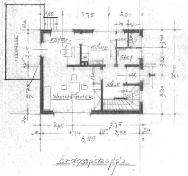 Grundriss Erdgeschoss