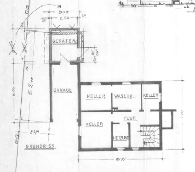 Grundriss Kellergeschoss