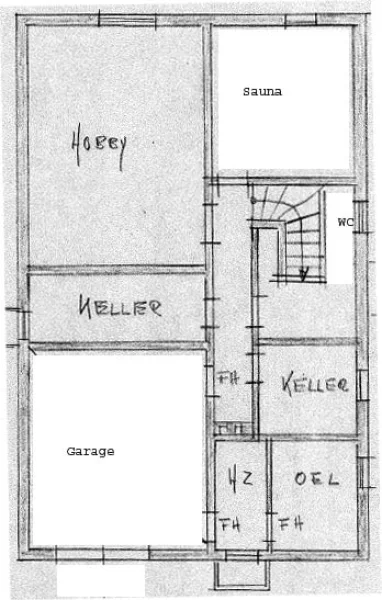 Grundriss Kellergeschoss