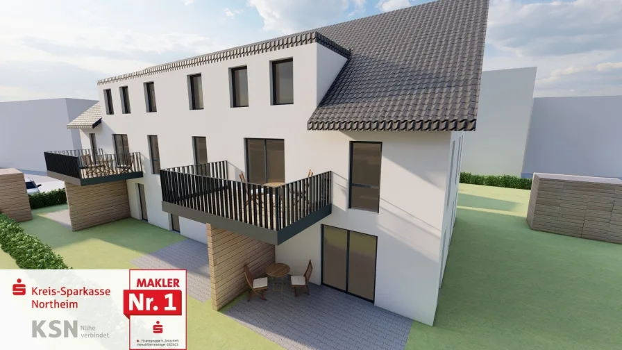 Startbild - Wohnung kaufen in Nörten-Hardenberg - Landlust - modernes Wohnen in ländlicher Idylle