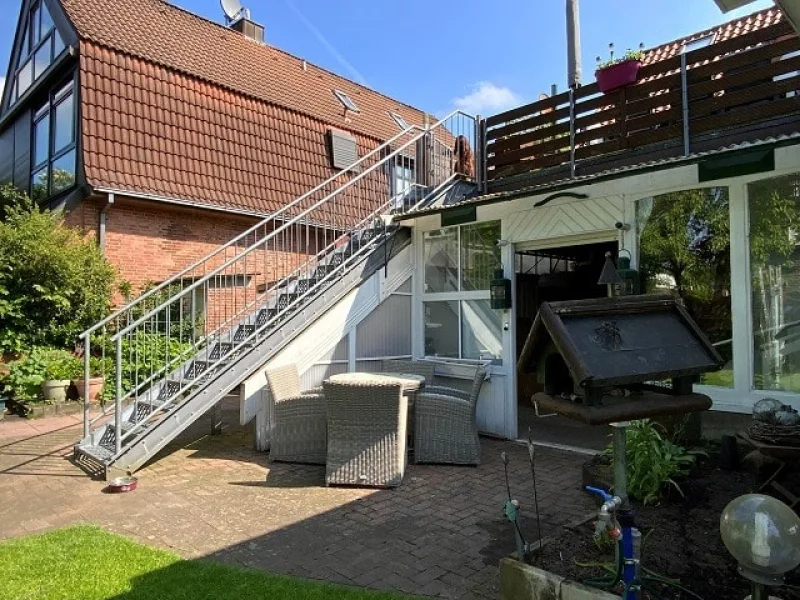 Zugang zur Dachterrasse