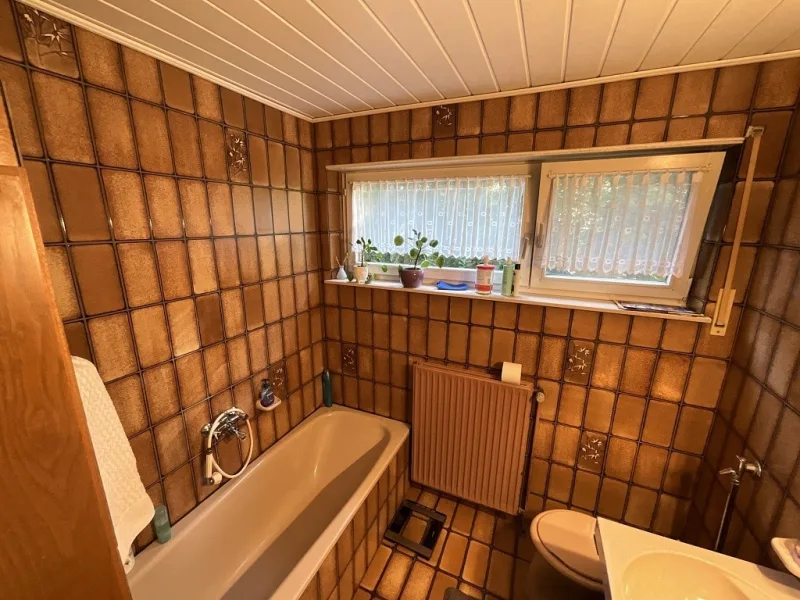 Badezimmer im Erdgeschoss