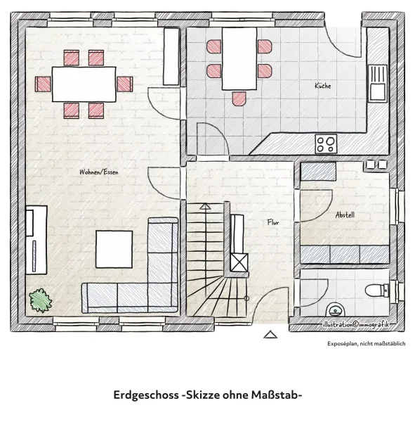 Grundriss Erdgeschoss