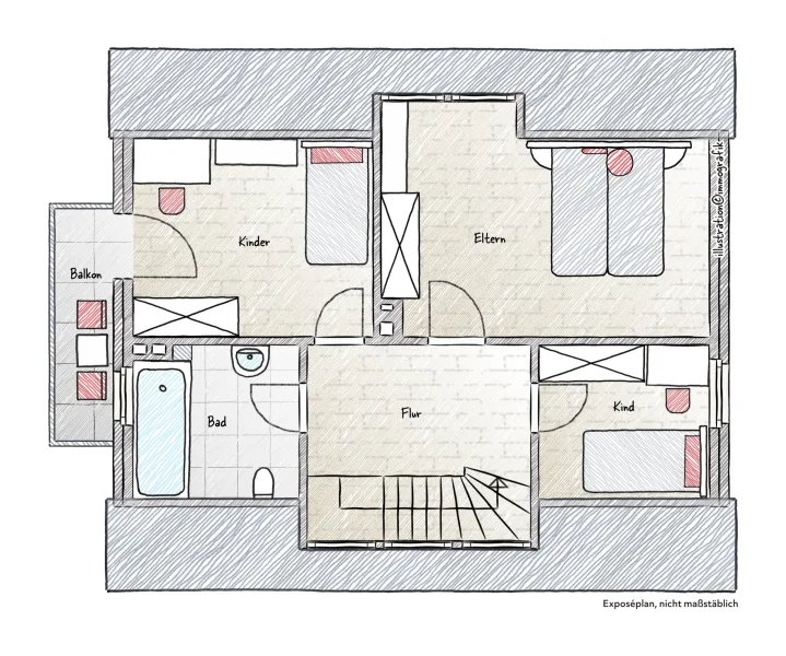 Grundriss Dachgeschoss