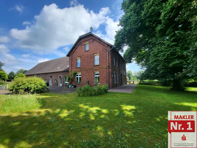 Objekt-Nr.: 8368 - Haus kaufen in Schermbeck - Historisches Anwesen mit Charme und großem Potenzial! 