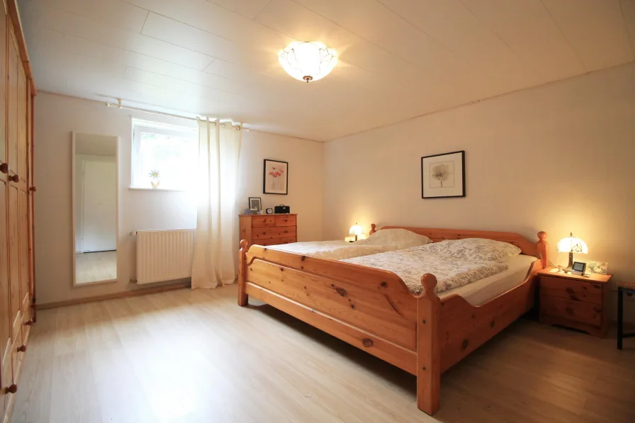 Schlafzimmer im KG (Nutzfläche)