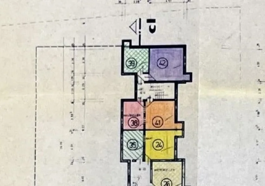 Grundriss Keller Nr. 42