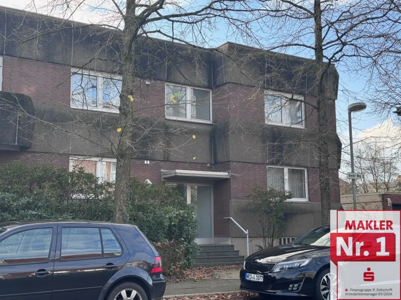 Straßenansicht - Wohnung kaufen in Wesel - Eine tolle und großzügige Wohnung in Wesel - Stadtrand