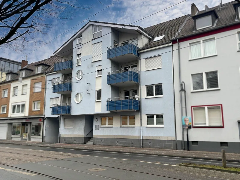 Straßenansicht - Wohnung kaufen in Dinslaken - Wohlfühlen in der Dinslakener Innenstadt!