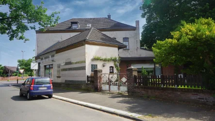 Seitenansicht - Grundstück kaufen in Moers - Grundstück zur Bebauung mit einem Mehrfamilienhaus